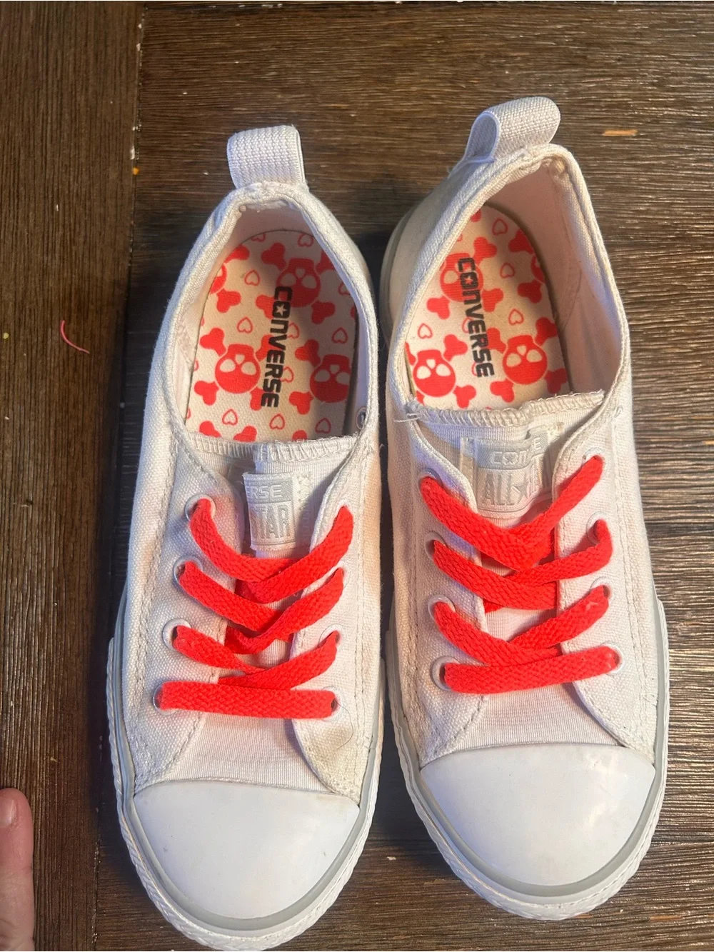 Converse All Star slip ons 2.5